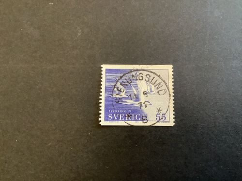 Flykting 71 facit nr 724 A lyxstämplat STENUNGSUND