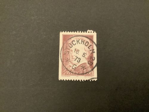Nobelpris 1912 facit nr 806 praktstämplat STOCKHOLM 28