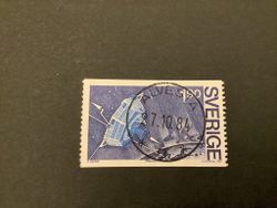 Satelit Viking facit nr 1322 praktstämplat ALVESTA