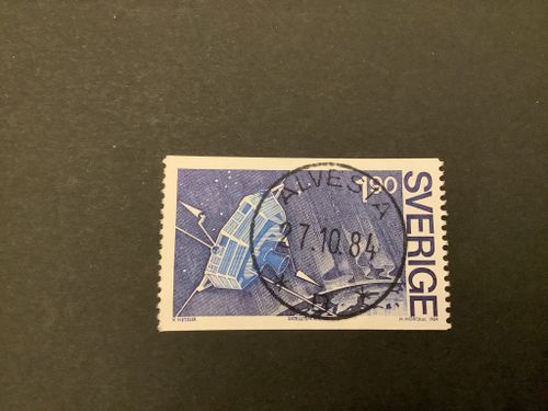 Satelit Viking facit nr 1322 praktstämplat ALVESTA