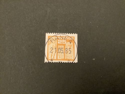 Guldgubbar facit nr 915 lyxstämplat RÅNEÅ