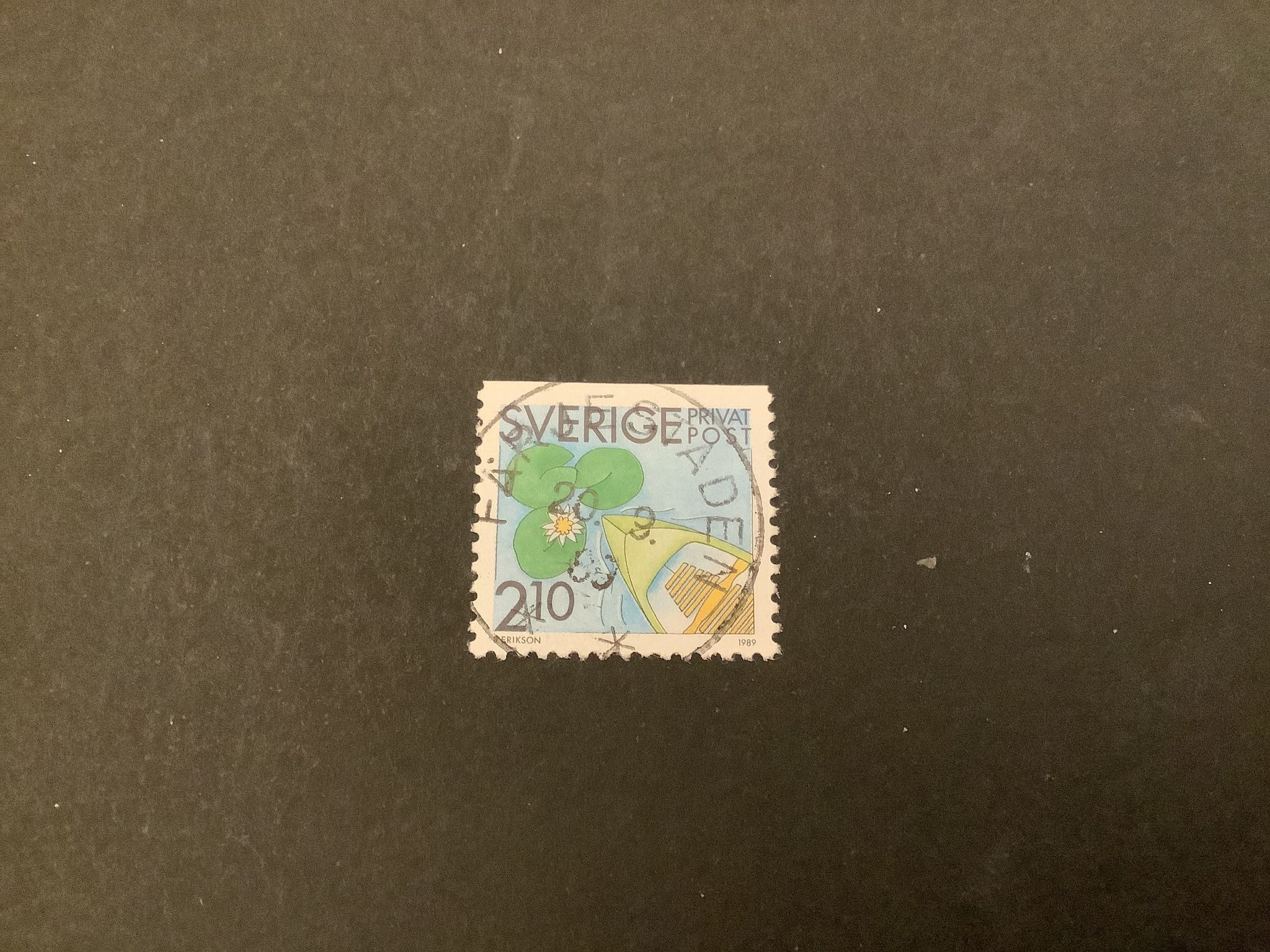 Sommarnöjen facit nr 1562 praktstämplat FÄRJESTADEN