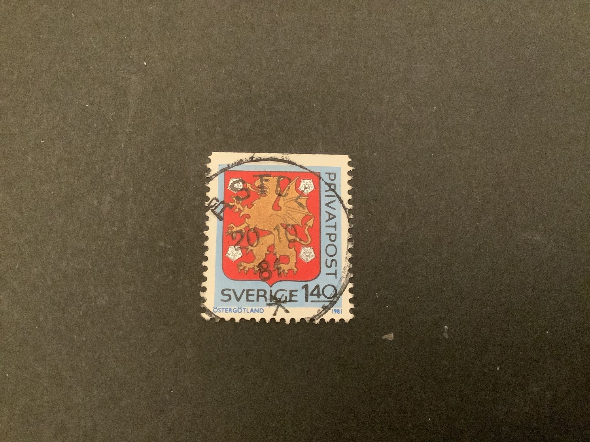 Rabattmärken III facit nr 1162 lyxstämplat ÅSTOL