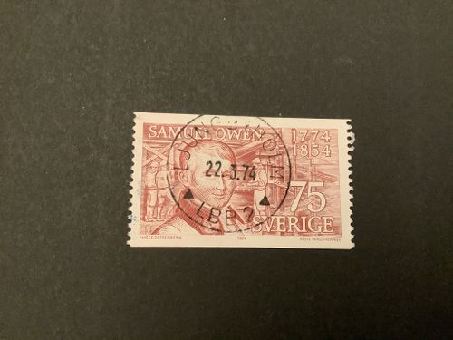 Samuel Owen facit nr 860  lyxstämplat LJUNGBYHOLM ’LBB2*