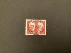 Nobelpris 1917 facit nr 1027 lyxstämplat LERUM