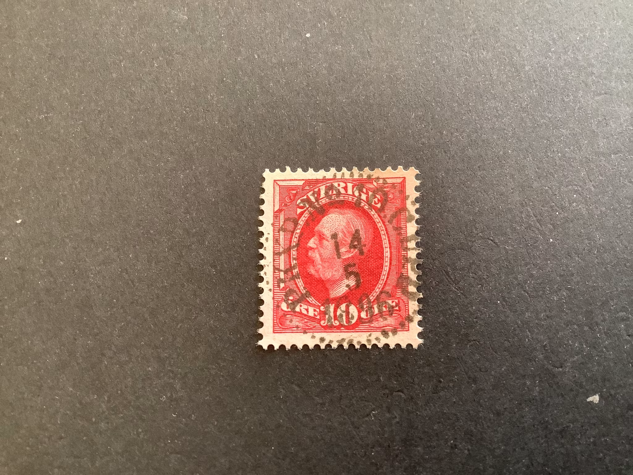 Fnr 54 lyxstämplat PKXP No 10 C UPP