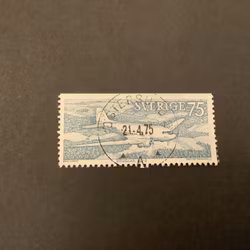 Postflyg facit nr 781 B1 lyxstämplat ÖSTERSUND 2