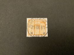 Guldgubbar facit nr 915 V2 lyxstämplat BLOMSTERMÅLA 1 *LBB3*