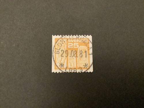 Guldgubbar facit nr 915 V2 lyxstämplat BLOMSTERMÅLA 1 *LBB3*