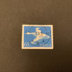 Nils Holgersson facit nr 750 A V1 praktstämplat KARLSKOGA 2