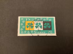 FN 25 år facit nr 710 lyxstämplat STRÖMSTAD 2