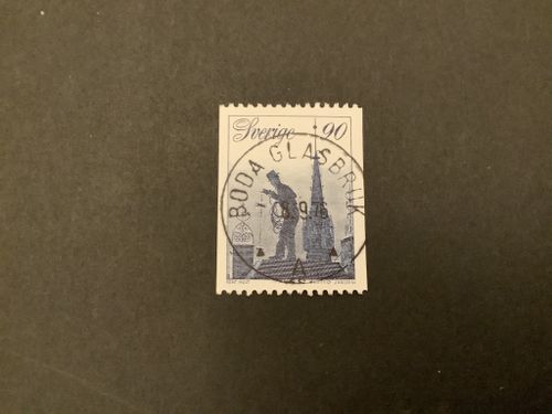Sotare facit nr 974 lyxstämplat BODA GLASBRUK