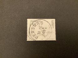 Bo Bergman facit nr 673 A praktstämplat PERSNÄS