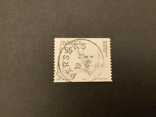 Bo Bergman facit nr 673 A praktstämplat PERSNÄS
