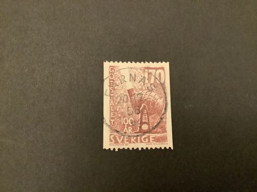 Götstålet facit nr 496 lyxstämplat FÄRNÄS