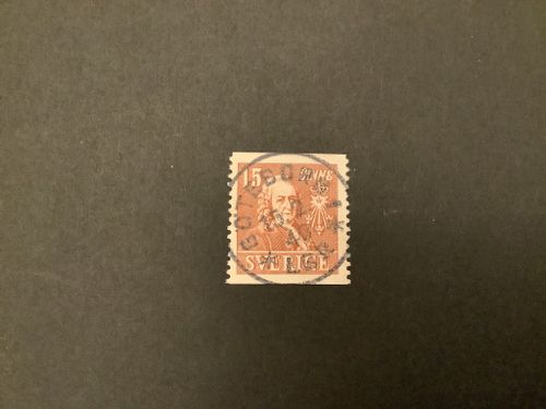 Kungliga vet.skapsakademien facit nr 321 A praktstämplat GÖTEBORG 1 *LBR*
