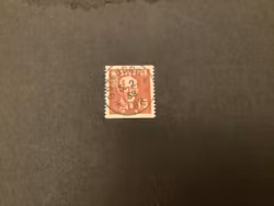 Gustaf V 80 år facit nr 267 A praktstämplat GÖTEBORG 4