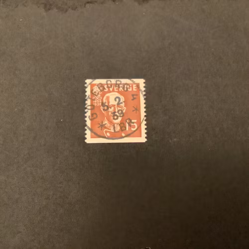 Gustaf V 80 år facit nr 267 A praktstämplat GÖTEBORG 4