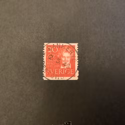 Strindberg facit nr 385 A praktstämplat BANKERYD POSTOMB 1