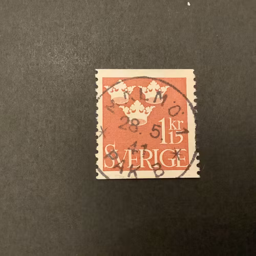 Fnr 297 praktstämplat MALMÖ 1*PAK B*