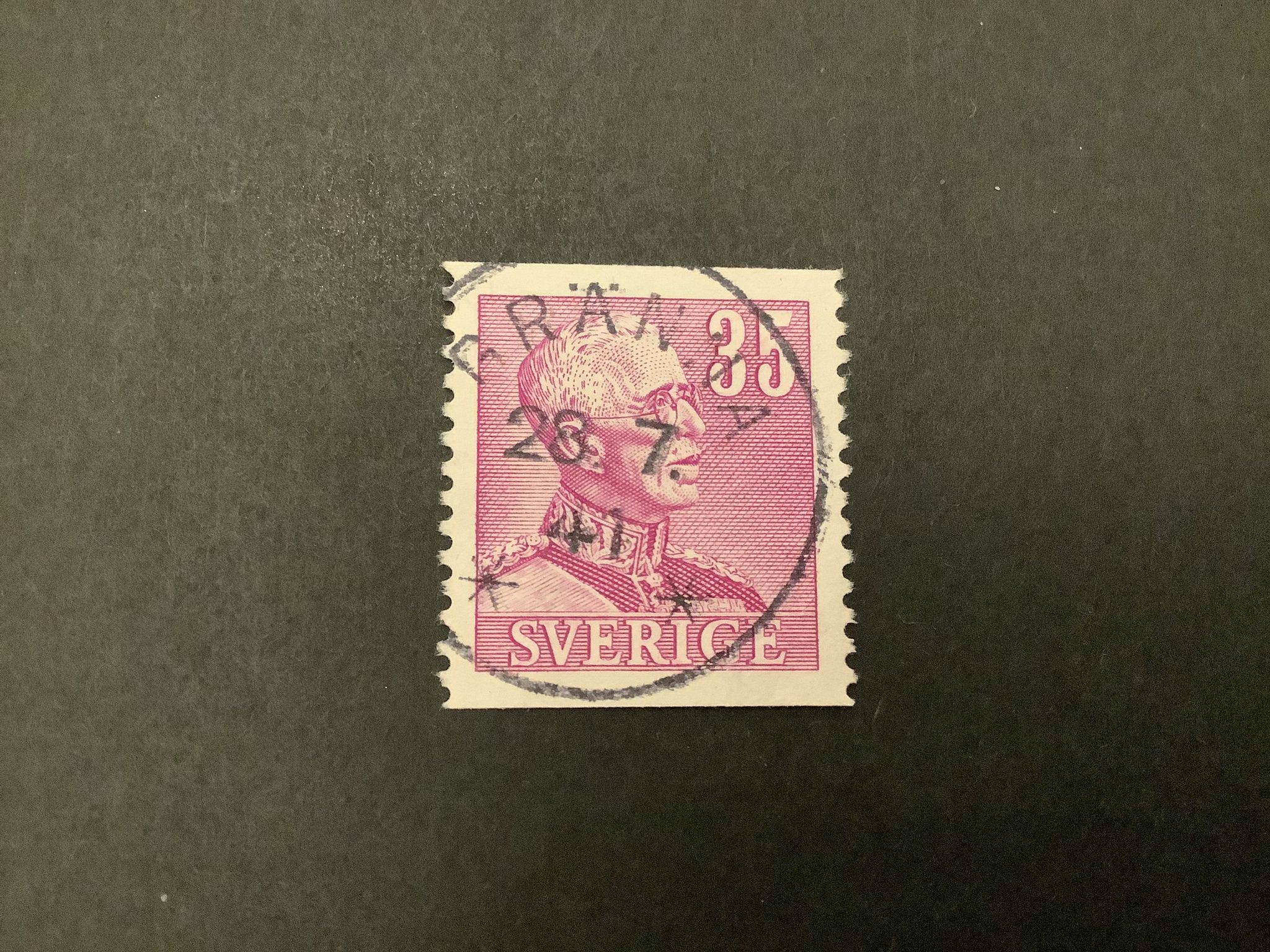 Fnr 280 prakt/lyxstämplat GRÄNNA