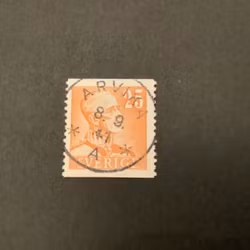 Fnr 277 praktstämplat ARVIKA