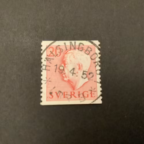 Fnr 492 praktstämplat HÄLSINGBORG 1 *LBR*