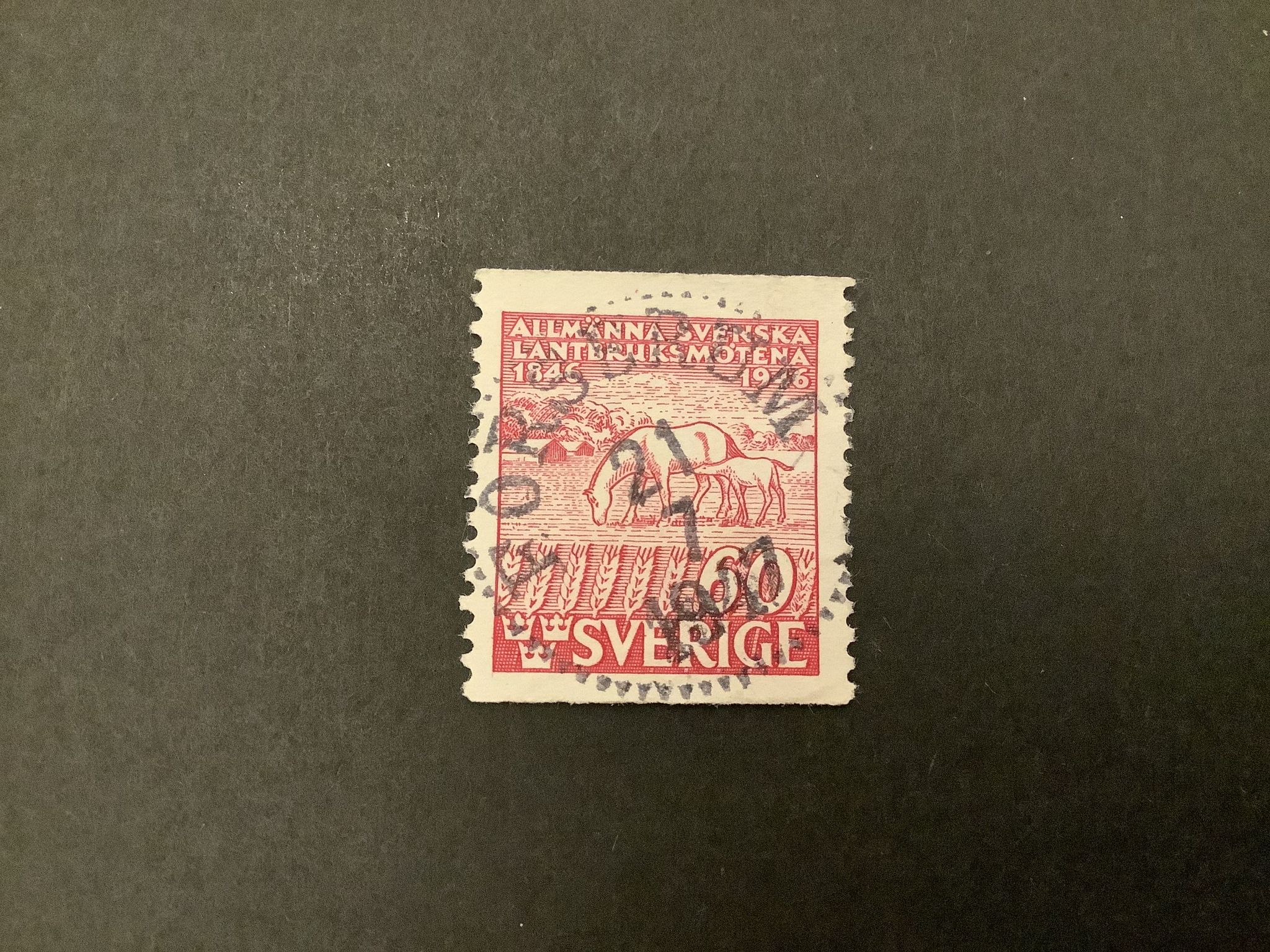 Lantbruksmötena facit nr 369 praktstämplat FORSERUM