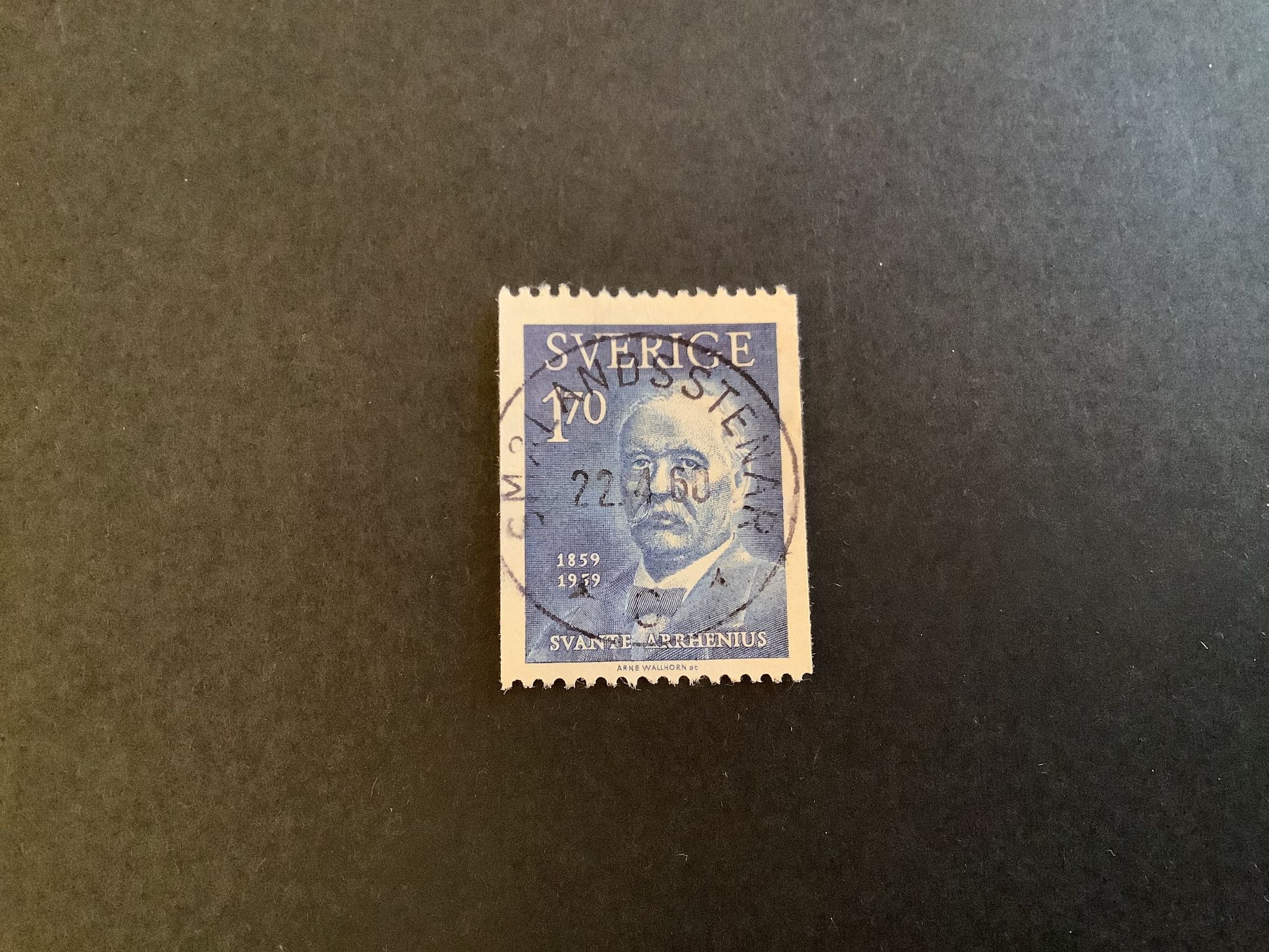 Arrhenius facit nr 508 lyxstämplat SMÅLANDSSTENAR