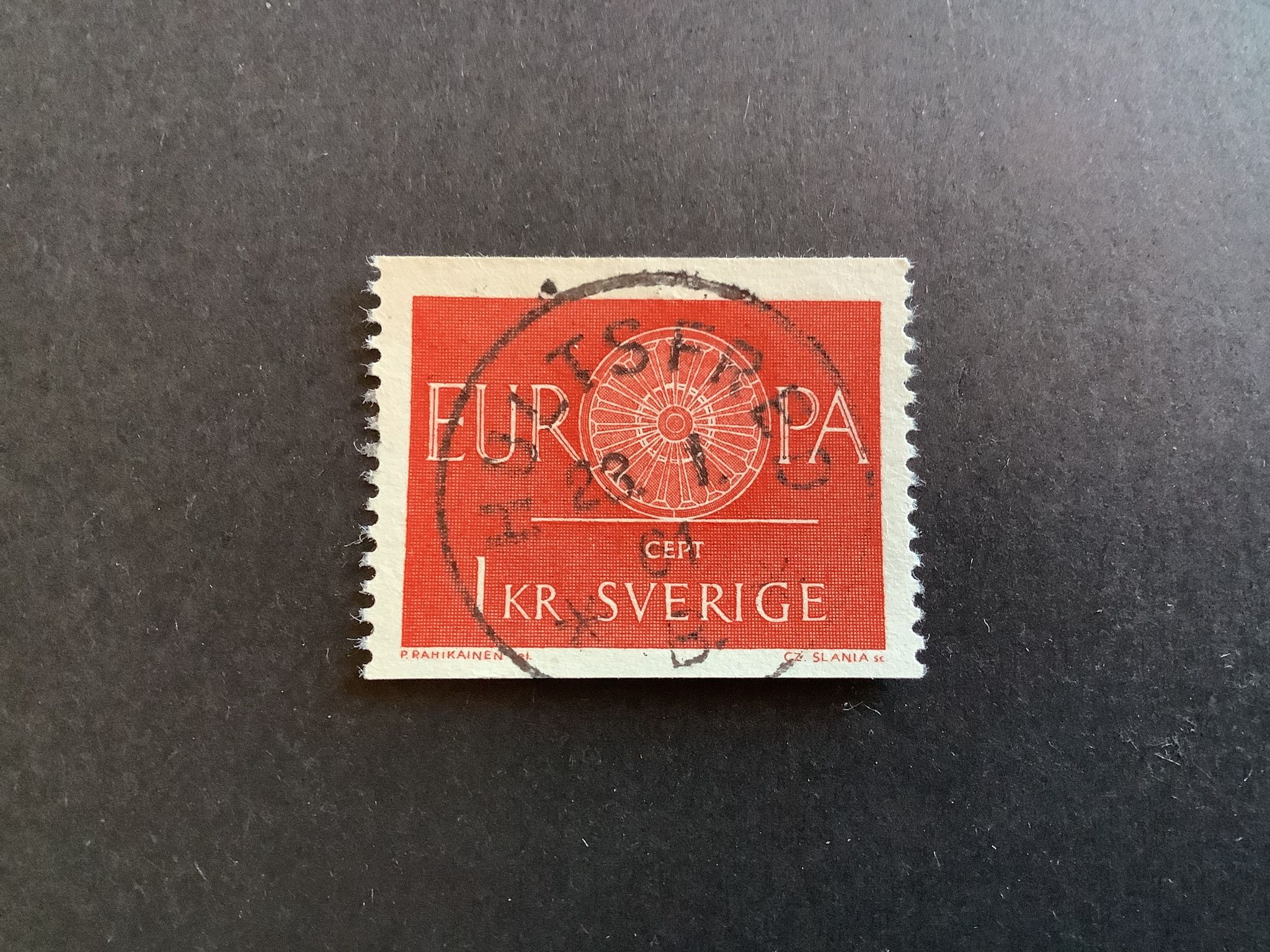 Europa I facit nr 518 praktstämplat HULTSFRED