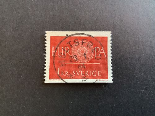 Europa I facit nr 518 praktstämplat HULTSFRED