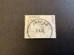 Bo Bergman facit nr 673 A praktstämplat JÄRPÅS