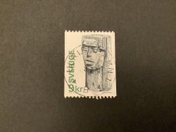 Flickhuvud facit nr 975 lyxstämplat ULRICEHAMN