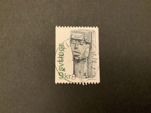 Flickhuvud facit nr 975 lyxstämplat ULRICEHAMN