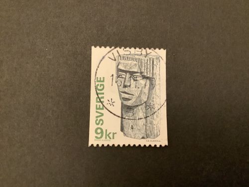 Flickhuvud facit nr 975  lyxsrämplat VISBY