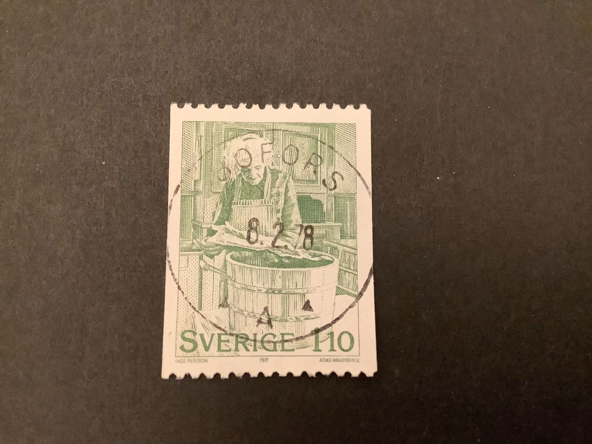 Julförbredelser facit nr 1024 lyxstämplat BOFORS