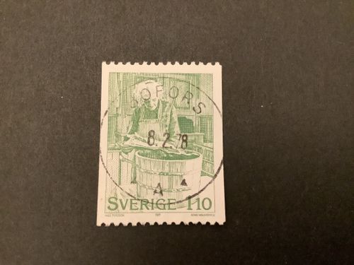 Julförbredelser facit nr 1024 lyxstämplat BOFORS
