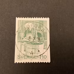 Julförbredelser facit nr 1024 lyxstämplat BOFORS