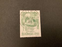 Julförberedelser facit nr 1024  lyxstämplat BOLLNÄS 1