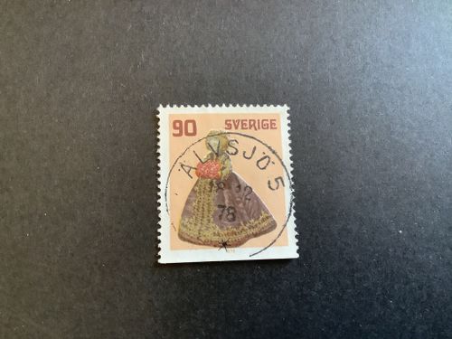 Gamla leksaker facit nr 1064 lyxstämplat ÄLVSJÖ 5