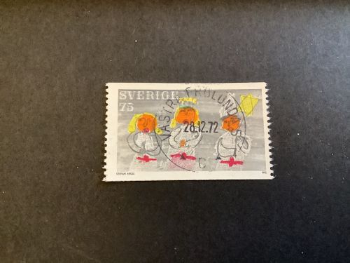 Julfrimärken  1972 facit nr 795 lyxstämplat VÄSTRA FRÖLUNDA 5