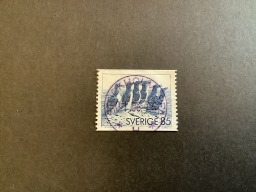 Alkfåglar facit nr 954 V2 lyxstämplat STOCKHOLM blå stämpel