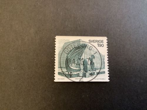 Vindarnas grotta facit nr 953 V2 lyxstämplat GÖTEBORG 1