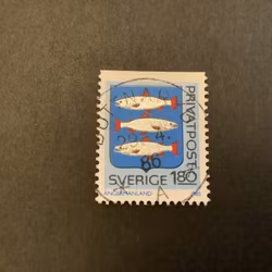 Rabattmärken VII facit nr 1348 praktstämplat BOTTNARYD