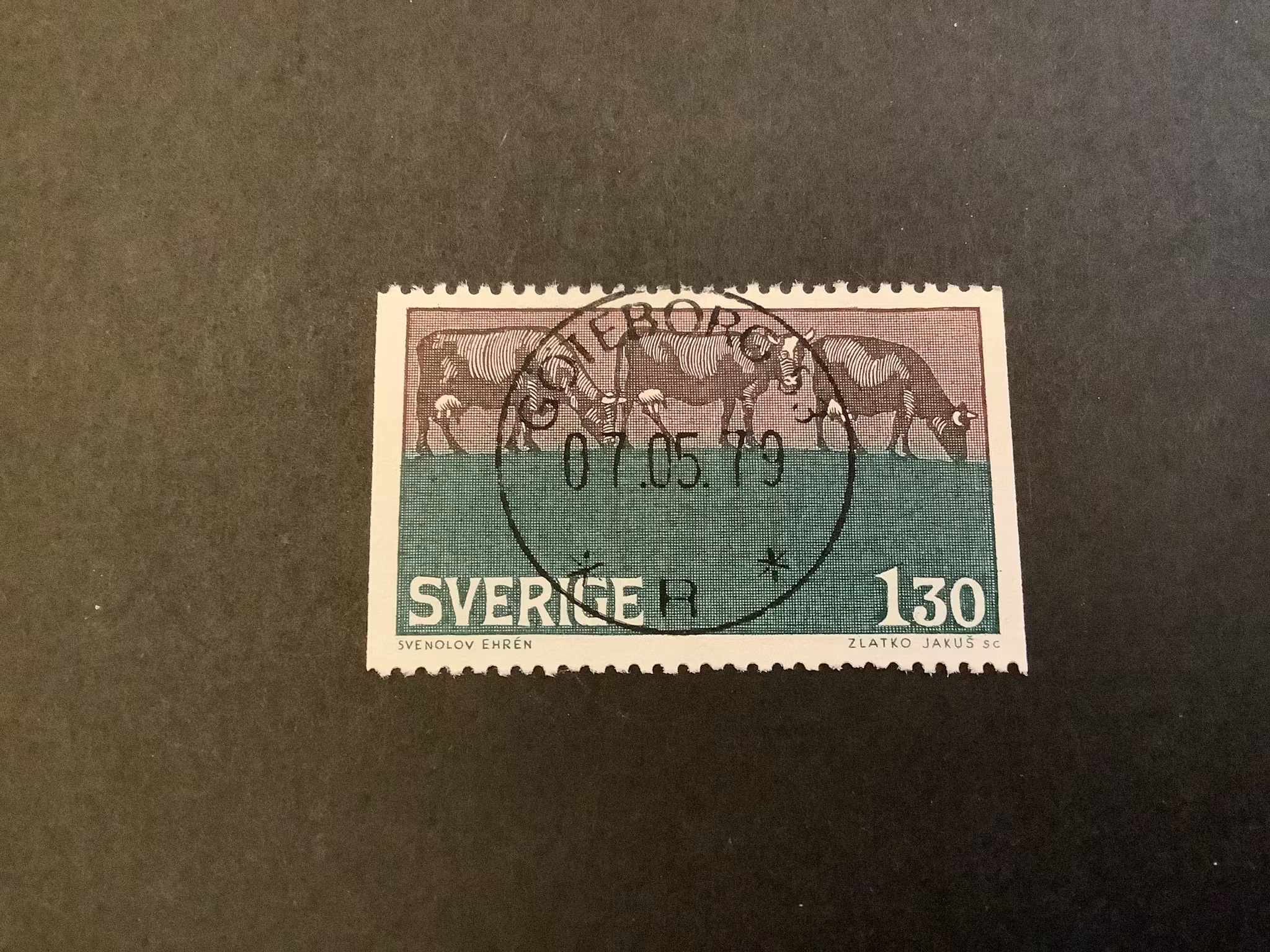 Lantbruk facit nr 1079 lyxstämplat GÖTEBORG 3