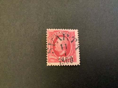 Fnr 54 praktstämplat SVARTÅ