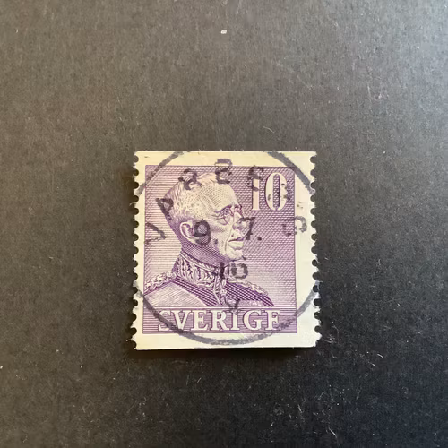Fnr 273 A 2 lyxstämplat VARBERG