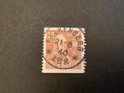 Kungliga vetenskapsakademien facit hr 321 A praktstämplat . FALKENBERG *LBR*