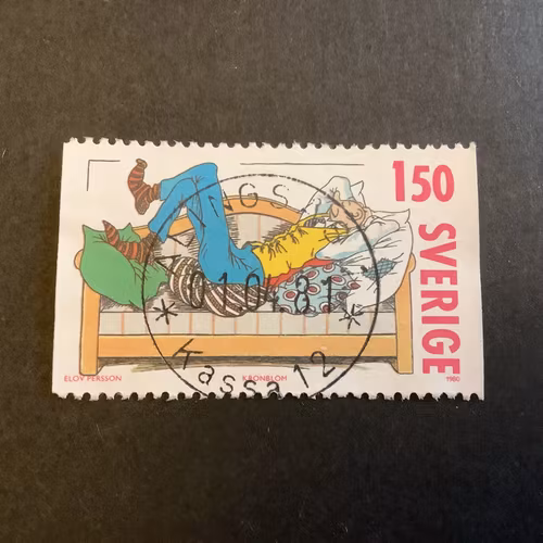 Svenska serier facit nr 1144 lyxstämplat ALINGSÅS 1