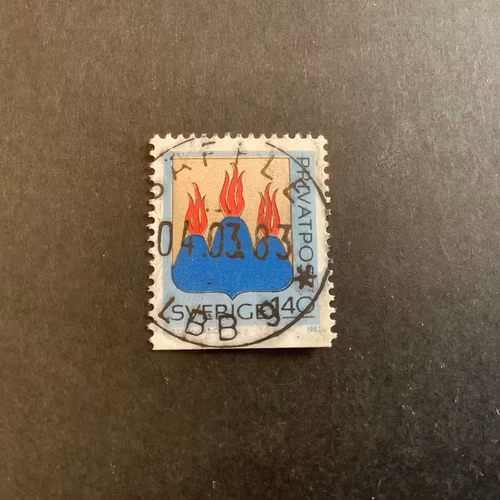 Rabattmärken IV facit nr 1208 lyxstämplat SÄFFLE *LBB9*